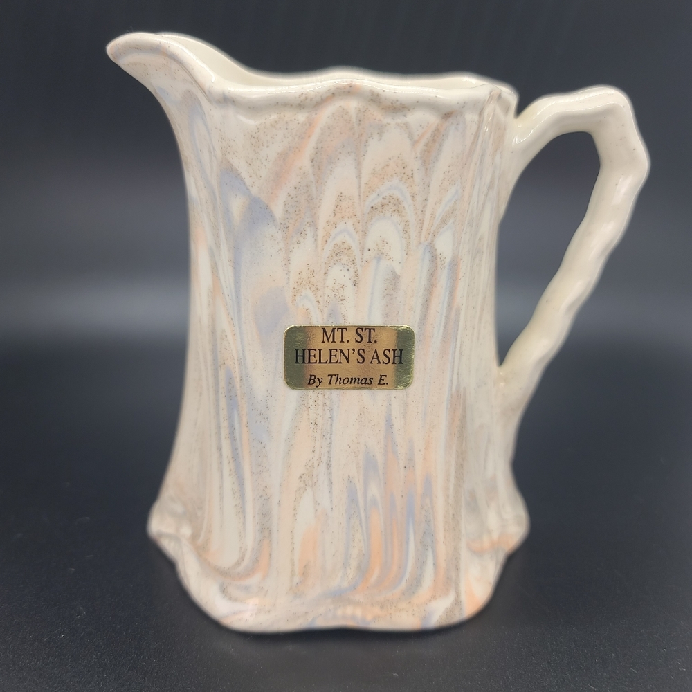 Mount Saint Helens Ash Pitcher Thomas E.